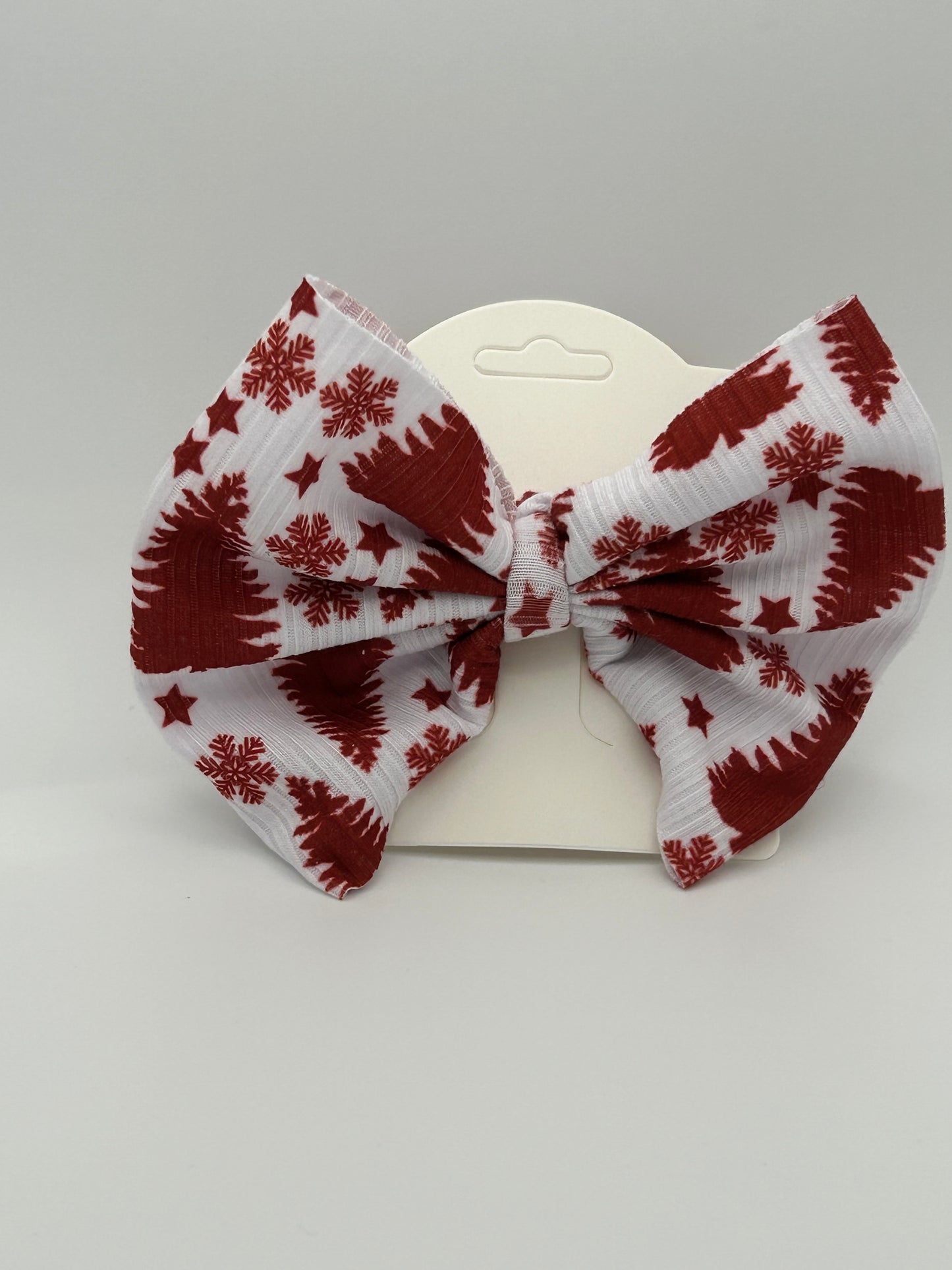 Red Christmas Tree Bow