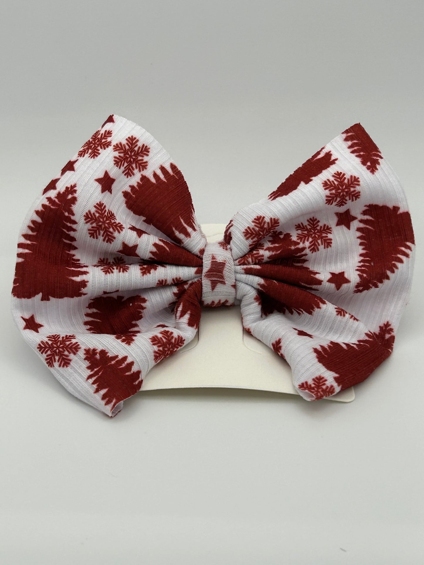 Red Christmas Tree Bow